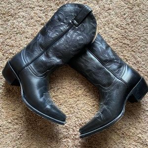 Shyanne leather cowboy cowgirl boots